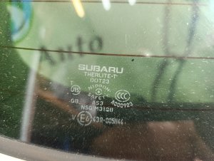 Дверь багажника Color- 37J SUBARU LEGACY OEM 60809AJ0309P BRM 2014