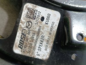 Динамик передней двери BOSE MAZDA CX5 OEM KD4566A60 KEEAW 2013