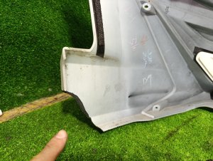 Юбка переднего бампера TOYOTA C-HR OEM D253161710 NGX50 2020