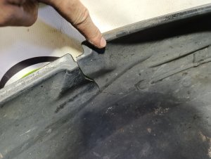 Подкрылок передний левый SUBARU LEGACY OEM 59110AG011 BP5 2008