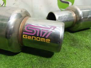 Глушитель STI genome (пара) SUBARU LEGACY BP5 2007
