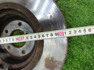 Диск тормозной передний (пара) 315 мм SUBARU LEGACY OEM 26300AG001 BPE 2005