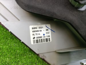 Стоп сигнал правый В крышку багажника BMW 7 SERIES E65 2007