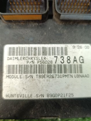 Блок управления двс DODGE RAM OEM 56028738AG, 56028738AA DR 2003