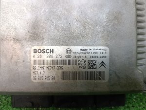 Блок управления двс CITROEN C6 TD 2006