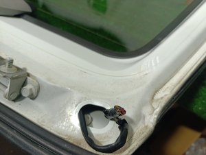 Дверь багажника color-51E SUBARU IMPREZA GG2 2007