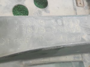 Подкрылок передний правый TOYOTA VELLFIRE OEM 5380558040 GGH20 2009