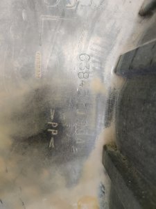 Подкрылок передний левый NISSAN FUGA OEM 63845EJ90A, 63843EG000 PY50 2007