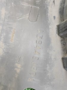 Подкрылок передний правый NISSAN FUGA OEM 63844EJ90A, 63842EG000 PY50 2007