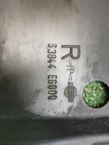 Подкрылок передний правый NISSAN FUGA OEM 63844EG000, 63842EG000 PY50 2004