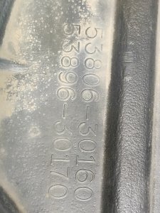 Подкрылок передний левый TOYOTA CROWN MAJESTA OEM 5380630160, 5389630170, 5387630210 UZS206 2010