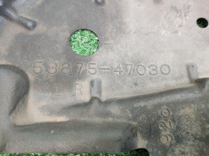 Подкрылок передний правый TOYOTA PRIUS OEM 5387547030 ZVW30 2011