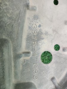 Подкрылок передний левый TOYOTA PRIUS OEM 5387647030 ZVW30 2011