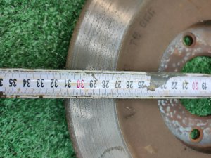 Диск тормозной задний (пара) 315 мм MAZDA ATENZA GG3P 2005