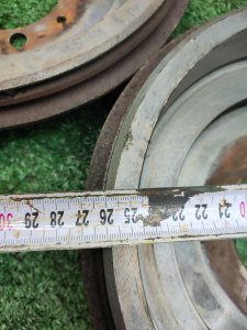 Барабан тормозной (пара) 2WD MITSUBISHI AIRTREK CU2W 2004