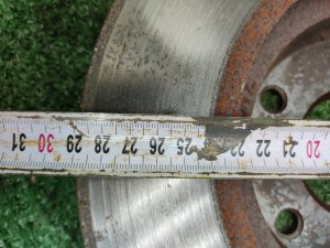 Диск тормозной передний (пара) NISSAN ELGRAND PNE52 2012