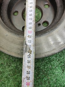 Диск тормозной передний (пара) TOYOTA PRIUS ZVW30 2011