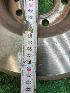 Диск тормозной передний (пара) 316 мм VOLVO XC70 УНИВЕСАЛ 2008