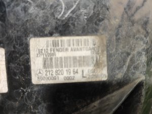 Стоп сигнал левый (универсал) MERCEDES-BENZ E-CLASS OEM A2128201964 W212 2011