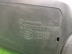 Зеркало боковое, левое 8 контактов MAZDA AXELA OEM B39G6918ZF BLFFW 2009