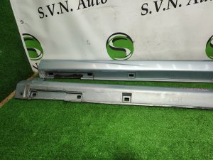 Накладка на порог (пара) color-47W SUBARU IMPREZA OEM 96051FE100BW, 96051FE110BW GG2 2006