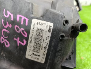 Фара левая BMW 1 SERIES OEM 63117170293 E87 2007