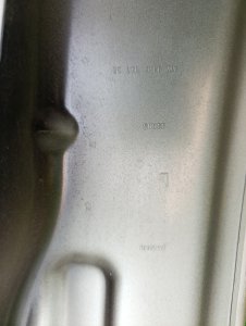 Крыло переднее левое (черное) JAGUAR XJ OEM 93F16135, C2D20216 X351 2012