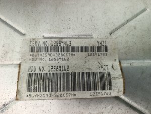 Блок управления двс CADILLAC ESCALADE OEM 12589463 GMT820 2004