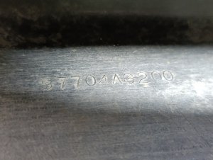 Бампер передний Color-65Z SUBARU LEGACY OEM 57704AG200 BP5 2008
