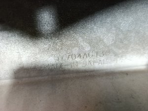 Бампер передний Color-37J SUBARU LEGACY OEM 57704AG130 BPE 2008