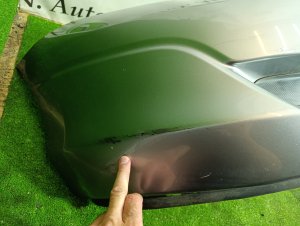 Бампер передний Color-NH642 HONDA AIRWAVE OEM 71101SLAZZ00 GJ1 2007