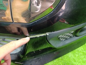 Бампер передний HONDA STEPWGN OEM 71101SZWZ000 RK5 2013