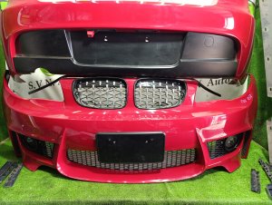 Бампер (обвес) M-Tech BMW 120I 2007 E87 BMW 1 SERIES, 120I OEM 51117837420, 511279067099, 51777184353, 51777184354 E87 2007