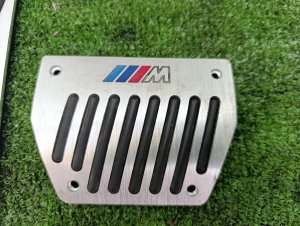 Накладки на педали M-Tech BMW 120I 2007 E87 E87 BMW 1 Series, 120I 2007 BMW 1 SERIES, 120I E87 2007