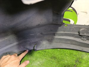 Подкрылок передний правый SUBARU LEGACY OEM 59110AG001 BP5 2008