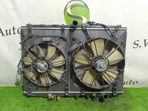 Радиатор охлаждения двигателя HONDA ODYSSEY OEM 19010PGM902 RA6 1999-2001