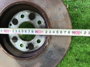 Диск тормозной передний (пара) MERCEDES-BENZ C-CLASS OEM A2034210312 C203 2006