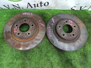 Диск тормозной передний (пара) HONDA ODYSSEY OEM 45251S4XJ00 RA6 2001