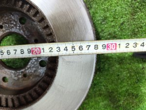 Диск тормозной передний (пара) HONDA ACCORD WAGON OEM 45251S0A000 CF6 1998
