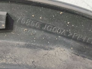 Расширитель арки крыла задний правый NISSAN X-TRAIL OEM 76856JG00A TNT31 2007