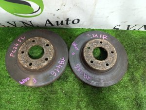 Диск тормозной передний (пара) NISSAN SERENA OEM 402064N000 PC24 2002