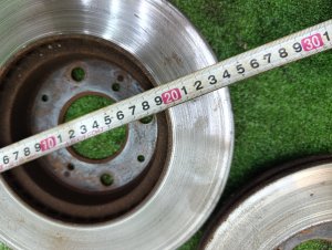 Диск тормозной передний (пара) HONDA PARTNER OEM 45251SR3A10 GJ3 2008