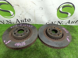 Диск тормозной передний (пара) 4351222260, 4351622010 LEXUS GS460