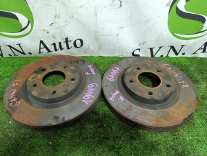 Диск тормозной передний (пара) 4615A117 MITSUBISHI RVR