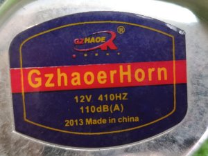 Звуковой сигнал (пара) GzhaoerHorn TOYOTA NISSAN