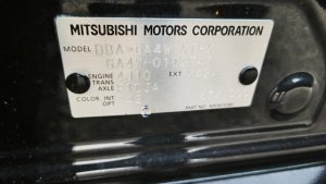 MITSUBISHI RVR GA4W 2012